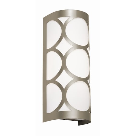 Afx Lake 13-in. LED Sconce - Painted Nickel LAKS0513LAJUDNP